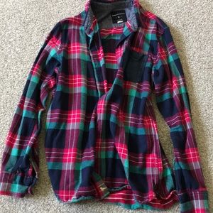 Men’s modern amusement flannel size large